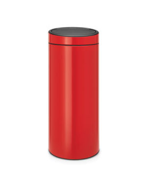 Brabantia Afvalbak Touch Bin New 30 liter Passion Red