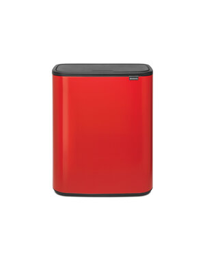  Touch Bin afvalemmer Bo 60 liter Passion Red