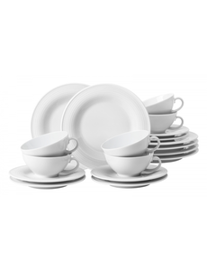 Seltmann Serviesset thee klein 18dlg 6pers Seltmann Beat wit