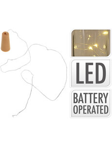  Flessenstopper met 8 Ledlampjes