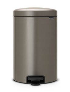 Brabantia Pedaalemmer Newicon 20L Platinum