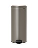 Brabantia Pedaalemmer Newicon 30L Platinum