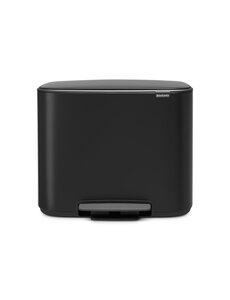 Brabantia Pedaalemmer Bo 3 x 11 liter Matt Black