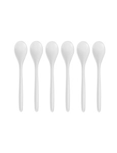 Cosy & Trendy Eierlepel set/6 wit