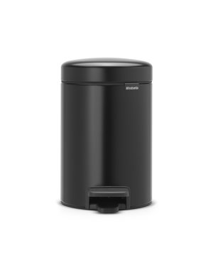 Brabantia Pedaalemmer Newicon 3L Matt Black