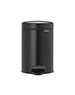 Brabantia Pedaalemmer Newicon 3L Matt Black