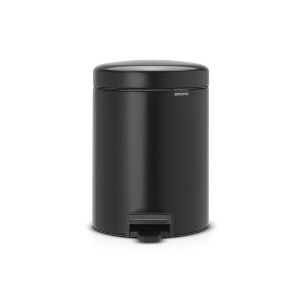 Brabantia Pedaalemmer Newicon 5L Matt Black