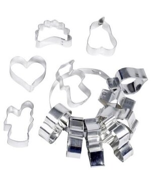  Uitsteekvorm 12 stuks aan ring (Roestvlekjes)