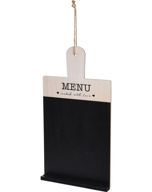 Home & Styling Krijtbord snijplank vorm