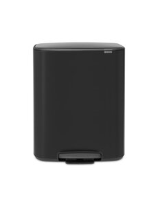 Brabantia Pedaalemmer Bo 60 liter Matt Black