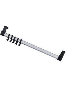 Deurrek met 5 haken kunststof