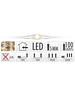  Kerstverlichting zilverdraad 100 LED