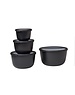 Mepal Multischalenset Cirqula 4-delig Nordic Black