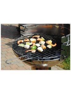 NoStick BBQ Rooster met antikleeflaag