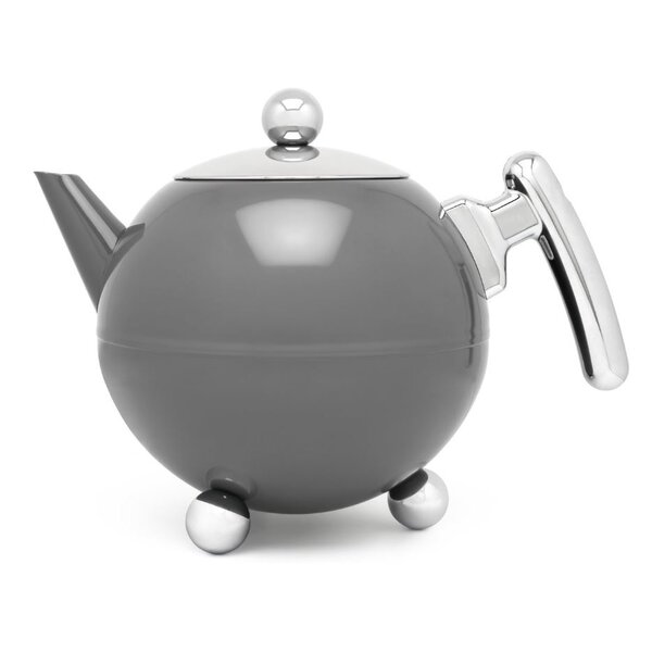 Bredemeijer Theepot 1,2L Duet Bella Ronde cool grey