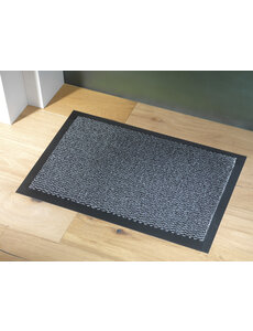 Wicotex Deurmat-schoonloopmat Faro 40x60cm zwart grijs