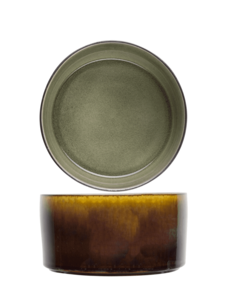 Cosy & Trendy Kom green D22,5xH11,7cm Quintana