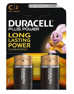 Duracell Batterij C Duracell Plus Power set/2