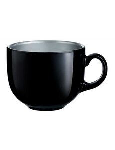 Luminarc Soepkom 50cl tempered glas Flashy Black Luminarc