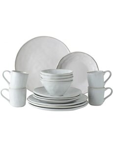 Dutch Rose Serviesset 16dlg Wit Organic