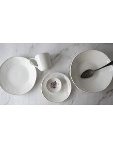 Dutch Rose Serviesset 54dlg Wit Organic