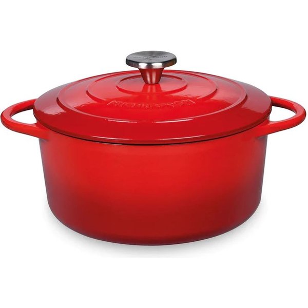 Kuchen Profi Braadpan 26cm rond rood Küchenprofi