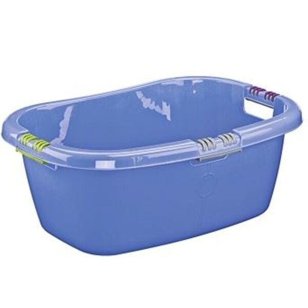 Lockweiler Wasmand dicht ergo blauw 65 cm