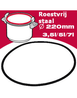 Lagostina Ring voor snelkookpan 22 cm Lagostina Praktica