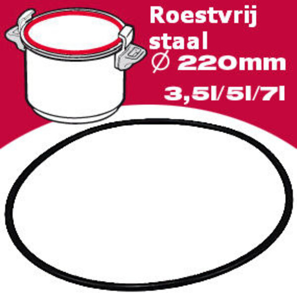 Lagostina Ring voor snelkookpan 22 cm Lagostina Praktica