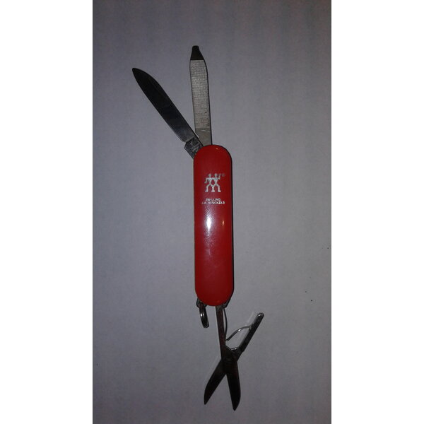 Zwilling Zakmes Zwilling rood