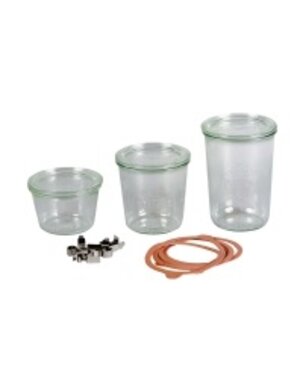 Weck Inmaakglas set 4 stuks conisch 500 ml