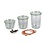 Weck Inmaakglas set 4 stuks conisch 500 ml