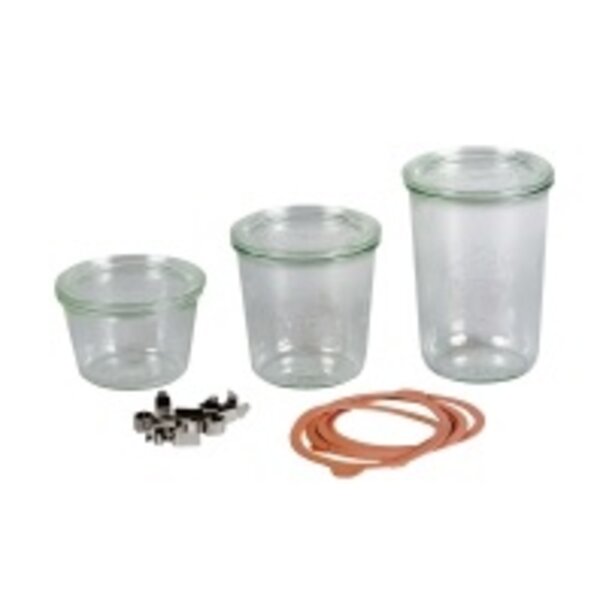 Weck Inmaakglas set 4 stuks conisch 500 ml