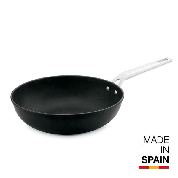 Valira Wok 30cm giet-aluminium met keramische antikleeflaag Valira