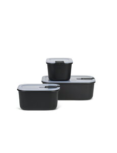 Mepal Set vershouddoos easyclip 3-dlg - nordic black
