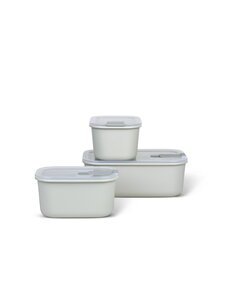 Mepal Set vershouddoos easyclip 3-delig - nordic white