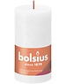 Bolsius Stompkaars Rustiek cloudy white 130/68