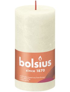 Bolsius Stompkaars Rustiek soft pearl 130/68