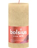 Bolsius Stompkaars Rustiek oat beige 130/68