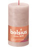 Bolsius Stompkaars Rustiek misty pink 130/68