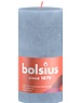 Bolsius Stompkaars Rustiek sky blue 130/68