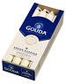 Gouda Kroonkaarsen ivoor creme 8 stuks 24x2,4cm