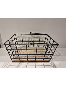 Home & Styling Mand metaal met handvat 25x20x12cm