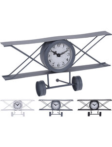  Klok vliegtuig 3 assorti