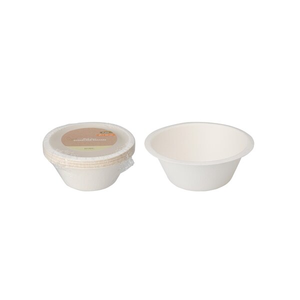 Schaal 250ml 8stuks bagasse