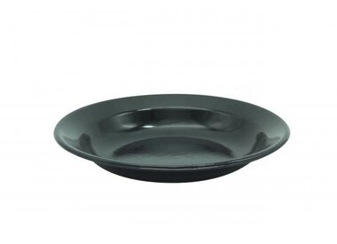 Campingservies Black Emaille
