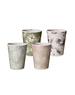  Beker melamine 4 assorti