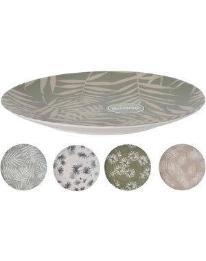  Bord melamine 25cm 4 assorti