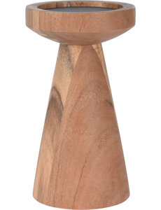 Home & Styling Kandelaar 10x18cm hout
