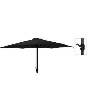  Parasol ø3m zwart 180 gram